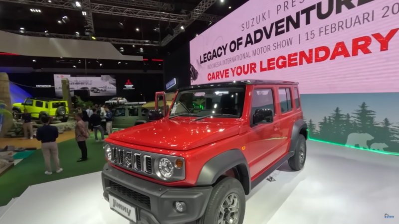 Suzuki Jimny di IIMS 2024 (Foto/Ist)