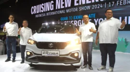 Suzuku All New Ertiga Hybrid Cruise di IIMS 2024 (Foto/Suzuki)