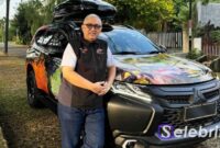 Mitsubishi Pajero Sport MiliK Heru yang akan dibawa melintas Brunei dan Malaysia (MMKSI)