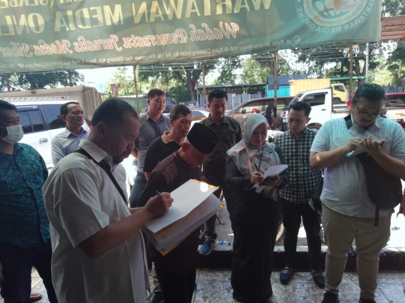 PN Cibinong gelar persidangan PS ke Ruko Cibinong Indah Nanggewer 