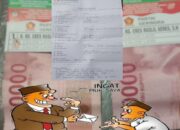 Oknum Caleg Nomor Urut 1 Dapil 2 Dari Partai Gerindra Kabupaten Tasikmalaya Diduga Kuat Lakukan Money Politik Dengan Cara Memberi Uang Kepada Masyarakat Bertempelkan Stiker Dirinya!!!