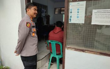 Kapolsek Rangkasbitung Polres Lebak Patroli Dialogis Ke Sekretariat PPK Kecamatan Rangkasbitung