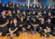 Srikandi PPMI Langkat Dan Group Senam Sehat Putri Mabar Menggelar Trampoline Dance Di Sanggar Veronica Infinity Studio
