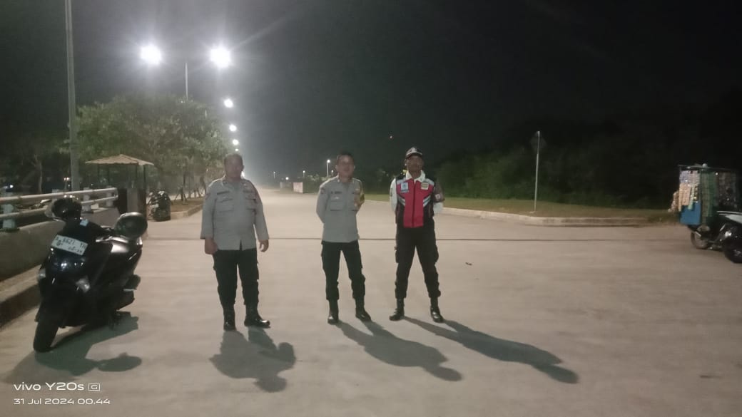 Cegah Tindak Kriminalitas dan Geng Motor, Jajaran Polsek Pasar Kemis Polresta Tangerang Rutin Melaksanakan Patroli Malam