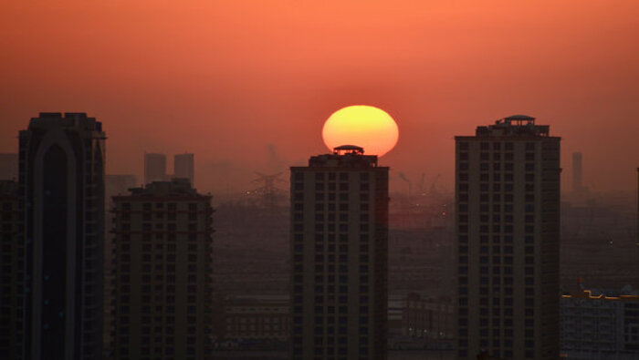Ilustrasi Foto Dubai Sunset, Winter (Sumber: VRITIMES.com)
