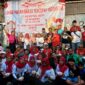 Lomba Makan Bakso Tercepat HUT RI Ke-79 Warga Cengkareng Barat RW 6 RT 4, 5, dan 6 (Ist)
