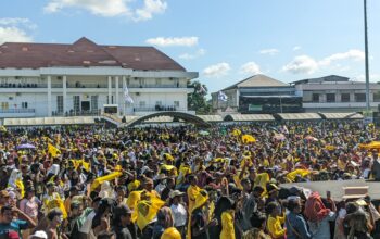 Lawan Ketar-ketir !! Ribuan Massa Pendukung SBS-HMS Padati Lapangan Umum Betun