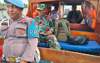 Kapolsek Pelangiran dan Jajaran mulai meningkatkan intensitas patroli di seluruh wilayah Perairan Kecamatan