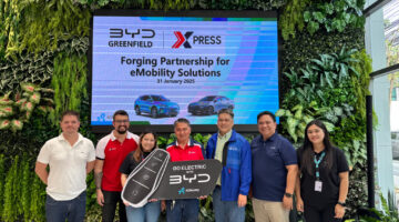 Xpress to Unveil New Electric Vehicle Fleet in the Philippines (BYD)