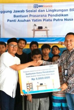 BRI Finance Kembali Tunjukkan Komitmen Di Dunia Pendidikan Melalui Pemberian Fasilitas Pendidikan di Yayasan Putra Nusa