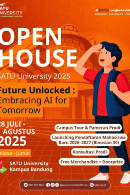 SATU University Gelar Open House 2025 Bertema AI