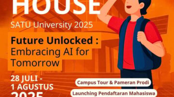 SATU University Gelar Open House 2025 Bertema AI