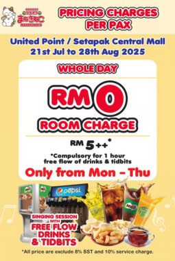 RM0 Room Charge Promo at United Point & Setapak Central – Limited Time Only!