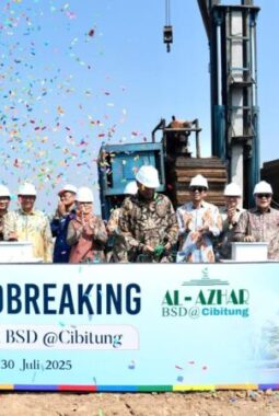 Yayasan Muslim BSD Mulai Pembangunan Sekolah Al-Azhar BSD@Cibitung