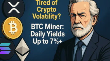 As XRP Rebounds and Ethereum Stirs, Veteran Investor Backs BTC Miner for Predictable 7%+ Daily Yields
