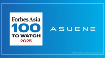 ASUENE Named to “Forbes Asia 100 to Watch 2025” in the Energy & Green Tech Category