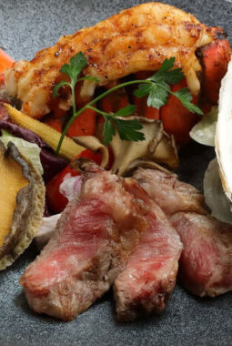 Benjamin Steakhouse Kitte Osaka, a Japanese restaurant specializing in wagyu beef, introduces special menu