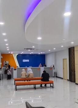 Wajah baru BRI Branch Office Cut Mutiah sebagai wujud semangat baru untuk meningkatkan kenyamanan bagi nasabah