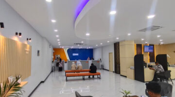 Wajah baru BRI Branch Office Cut Mutiah sebagai wujud semangat baru untuk meningkatkan kenyamanan bagi nasabah