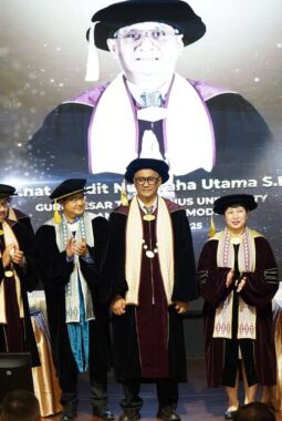 BINUS UNIVERSITY Perkuat Visi Keberlanjutan melalui Pengukuhan Prof. Ditdit Nugeraha Utama