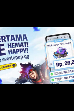 EVOS Fams, Buat Kamu yang Pertama Kali Login di EVOS TOP UP: Dapat 3% Cashback