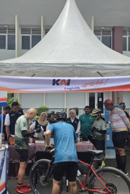 KAI Logistik Dukung Purwokerto Velora 2025, Perkuat Pariwisata dan Ekonomi Kerakyatan Melalui Sport Tourism