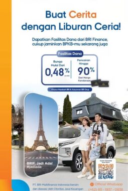 Rencanakan Liburan Akhir Tahun dengan Tenang, BRI Finance Hadirkan Solusi Pendanaan Fleksibel