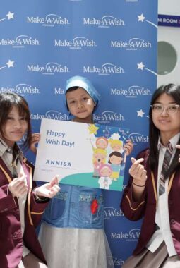 Senyum di Tengah Perjuangan Penyakit Kritis Bersama Siswa BINUS dan Make-A-Wish® Indonesia