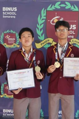 BINUS SCHOOL Semarang Raih Penghargaan Emas di International Research Project Olympiad (IRPrO) 2025