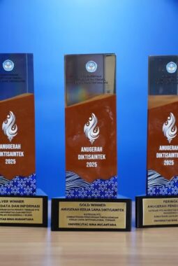 BINUS University Raih Tiga Penghargaan di Anugerah Diktisaintek 2025