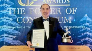 CEO BINA NUSANTARA, Ir. Bernard Gunawan, Raih Outstanding Leaders ACES Awards 2025