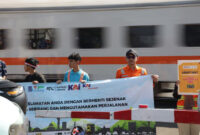 Daop 2 Bandung Terus Himbau Keselamatan: Pengguna Jalan Wajib Berhenti Sesaat Sebelum Melintasi Perlintasan Sebidang