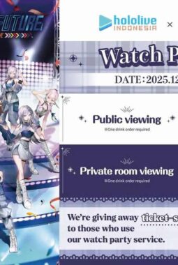 Hololive Indonesia “CHROMATIC FUTURE” Watch Party in Collaboration with Karaoke Manekineko