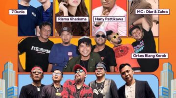 Grup Musik 7Dunia Konser Perdana di Event Jakarta Global City Sekaligus Bikin Video Klip