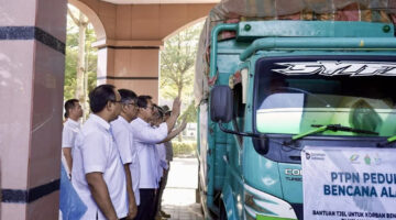 Holding Perkebunan Nusantara Melalui PalmCo Menembus Wilayah Terisolasi untuk Salurkan Bantuan di Sumut dan Aceh