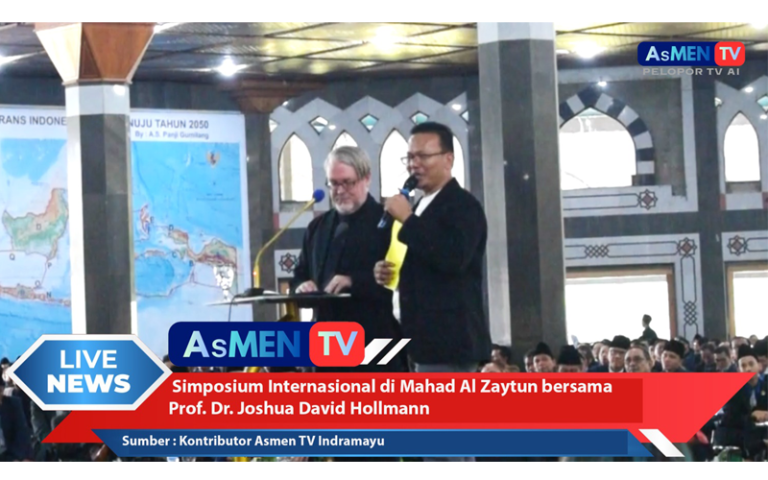 Kabar Hangat: Seminar Internasional Al Zaytun Bersama Prof. Dr. Joshua David Hollmann