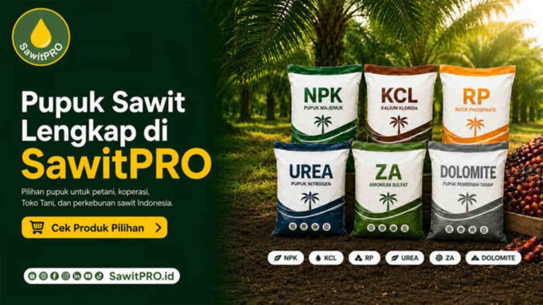 SawitPRO Hadirkan Pilihan Pupuk Sawit Lengkap untuk Kebutuhan Petani dan Perkebunan