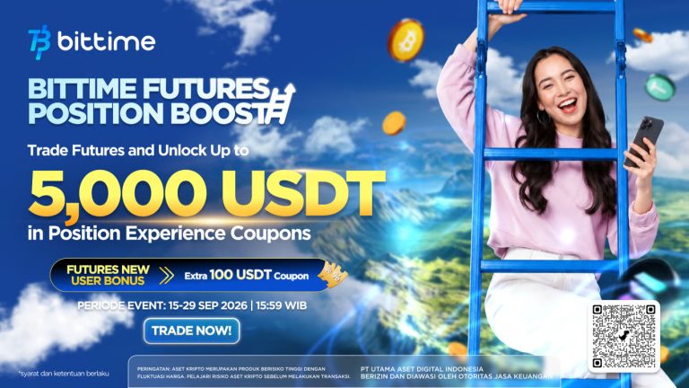 Bittime Perluas Akses Futures Melalui Program Position Boost