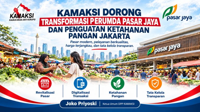 KAMAKSI Dorong Transformasi Perumda Pasar Jaya dan Penguatan Ketahanan Pangan Pemprov DKI Jakarta