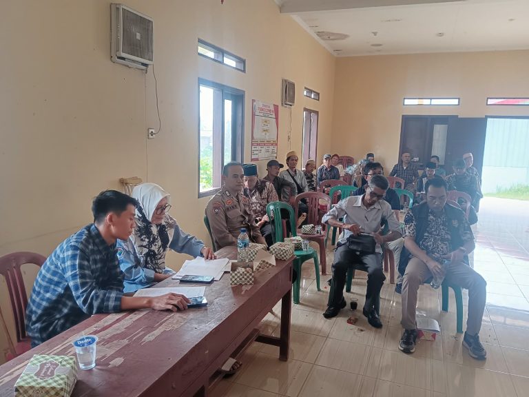 Desa Pasir Kupa Melaksanakan Giat Musdes di Hadiri Bhabinkamtibmas Polsek Rangkasbitung
