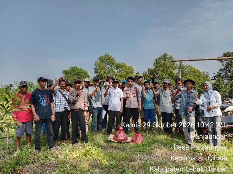 Melalui Program Quik Wins,Bhabinkamtibmas Polsek Panggarangan Serap Aspirasi Warga Melalui Program Poliran