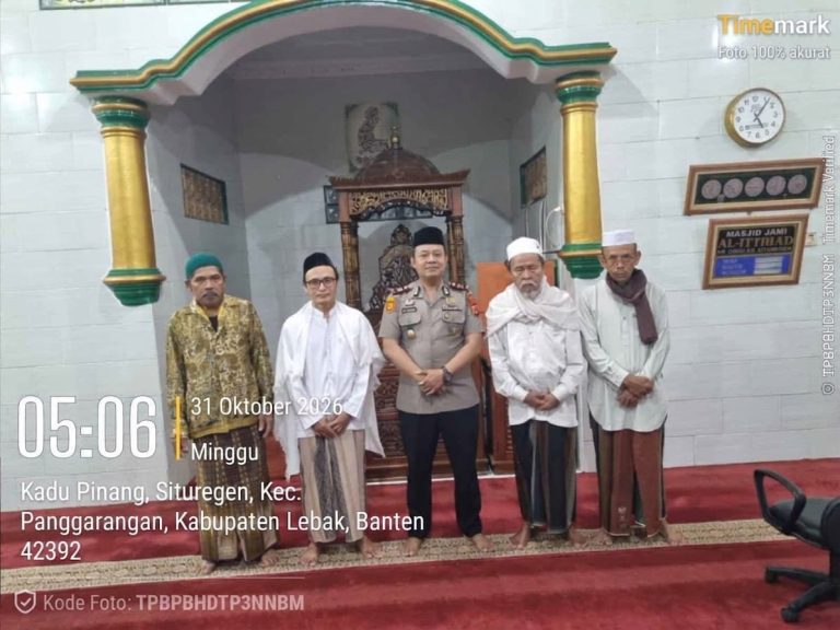 Dukung Program Quik Wins Kapolri, Polsek Panggarangan Polres Lebak Giat Suling Bersama Tokoh Agama Kampung Cisiih
