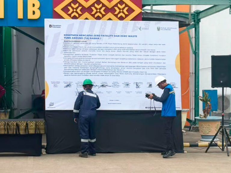 PT Tracon Industri Tegaskan Komitmen Zero Fatality & Zero Waste, Kembali Dipercaya Dukung Turn Around Pabrik I Pusri Palembang